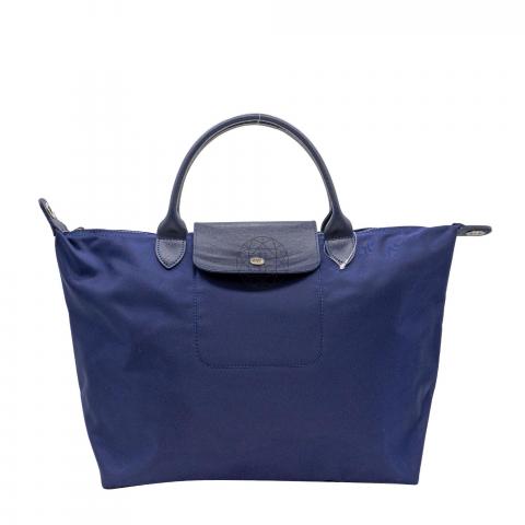 Longchamp neo discount navy blue medium